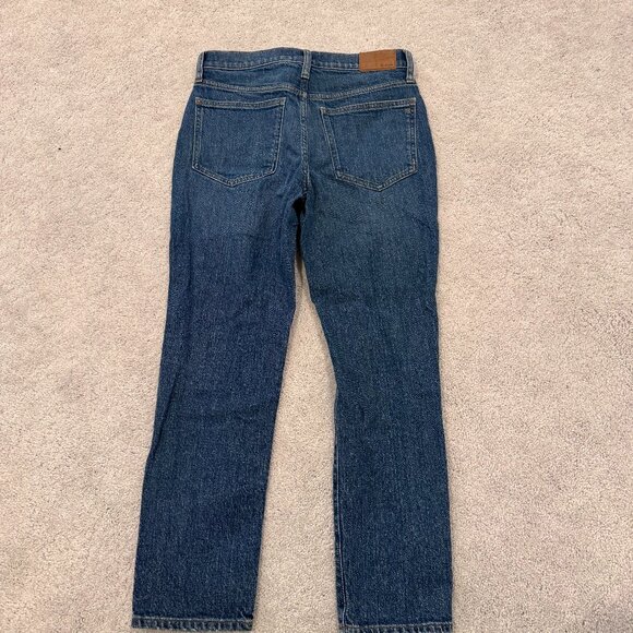 Madewell Perfect Vintage Ankle Jeans, Petite 28P - Picture 2 of 6